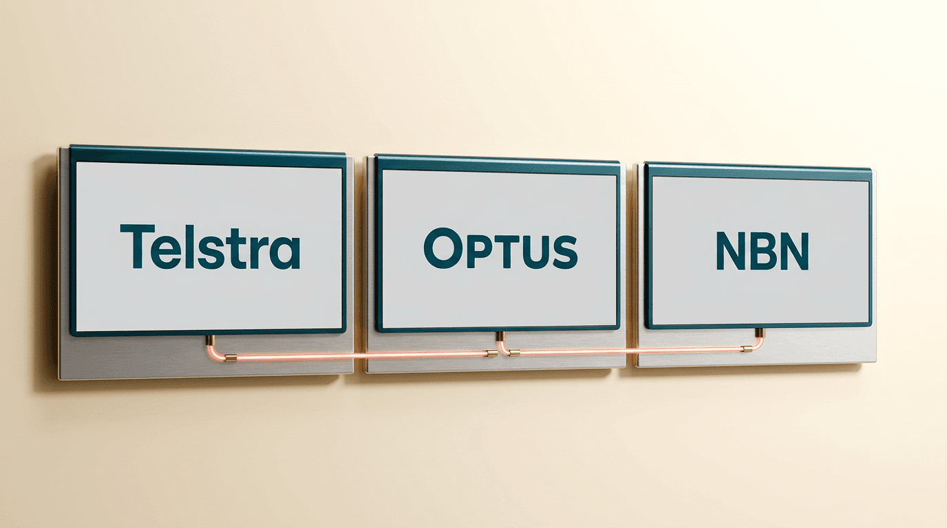 Telstra and Optus – nbn pain, falling ARPUs and the fight for 5G supremacy — cover image