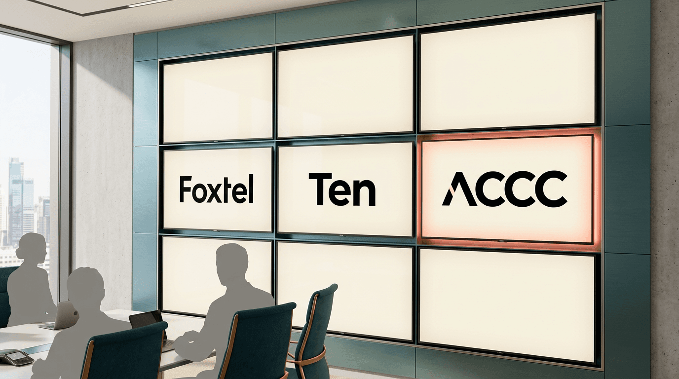 FLASH – Foxtel-Ten…content is king and the #1 issue for the ACCC — cover image