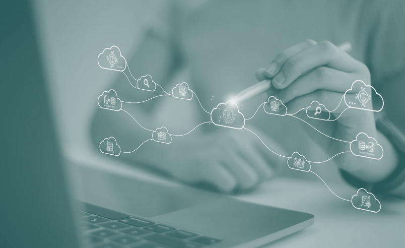 Diagram of cloud network